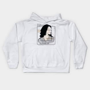 Smiling through it all version 10 Kids Hoodie